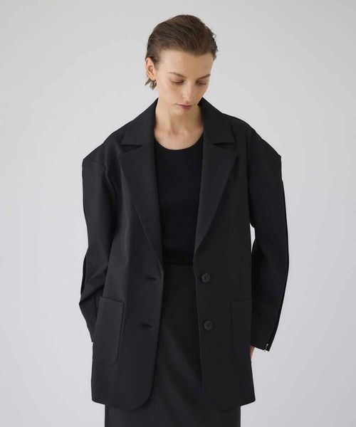 RIM.ARK（リムアーク）の「Open sleeve tailored JK（その他アウター・レディース・ライトグリーン/ブラック・FREE）」の7枚目の写真