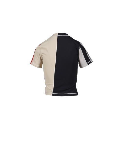 ANDERSSON BELL(アンダースンベル)の「HYBRID CUT SOCCER JERSEY(Tシャツ/カットソー・レディース・ブラック・SMALL)」の2枚目の写真