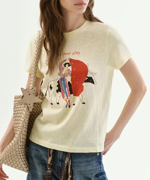 Graffic Art Print T-shirt FC26S132 [Fano Studios] [2026SS]