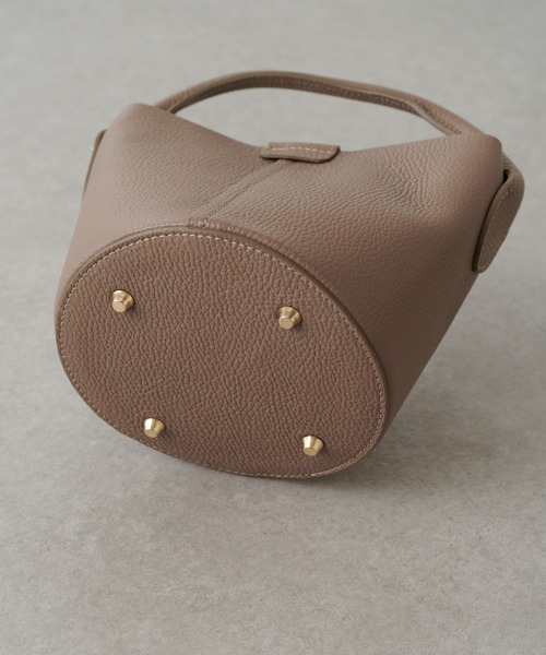 Lui's（ルイス）の「MILLELA FIRENZE ハンドバッグ（ハンドバッグ・レディース・ブラック/グレイッシュベージュ・FREE）」の17枚目の写真