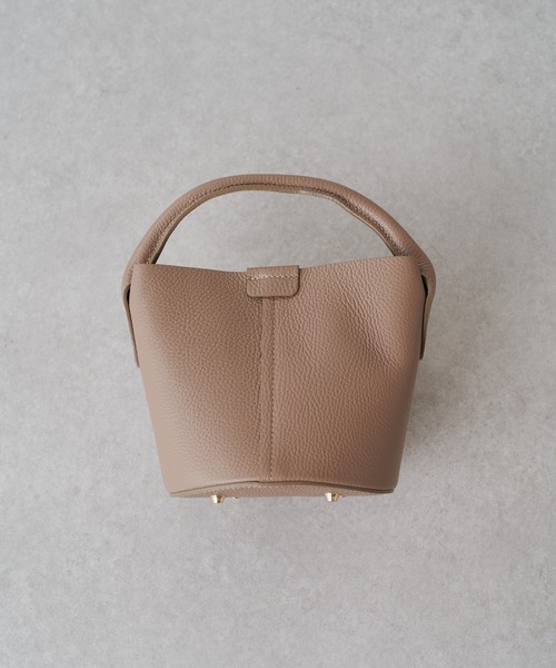 Lui's（ルイス）の「MILLELA FIRENZE ハンドバッグ（ハンドバッグ・レディース・ブラック/グレイッシュベージュ・FREE）」の14枚目の写真