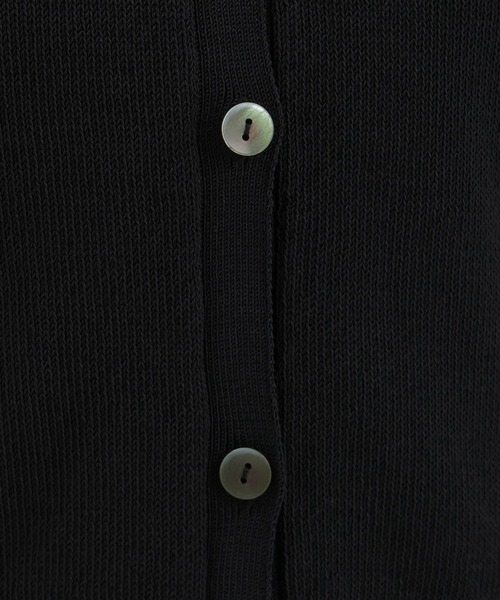 Andemiu（アンデミュウ）の「リネンコンアンサンブルニット659161（アンサンブル・レディース・オフホワイト/ブラック・FREE）」の14枚目の写真