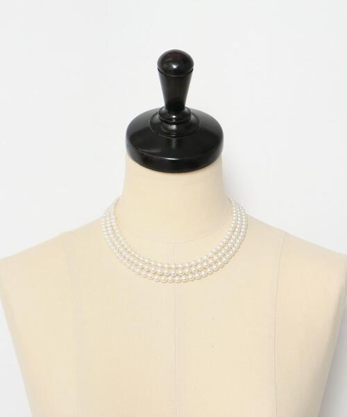 URBAN RESEARCH(アーバンリサーチ)の「decor『デコール』 3STANDPEARLNECKLACE(ネックレス・レディース・ホワイト系その他・ONE)」の11枚目の写真