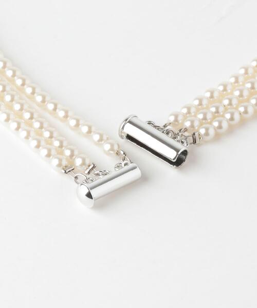 URBAN RESEARCH(アーバンリサーチ)の「decor『デコール』 3STANDPEARLNECKLACE(ネックレス・レディース・ホワイト系その他・ONE)」の13枚目の写真