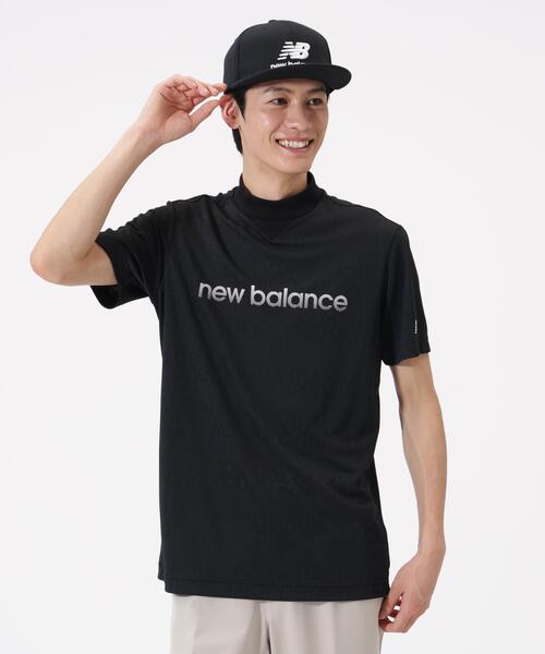 New Balance Golf(ニューバランスゴルフ)の「リフレクトロゴボーダー柄 ショートスリーブ モックネック プルオーバー (MENS)(Tシャツ/カットソー・メンズ・カーキ/ブラック/グレー系その他4・MEDIUM/X-LARGE/LARGE/XX-LARGE)」の5枚目の写真