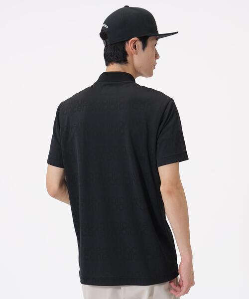 New Balance Golf(ニューバランスゴルフ)の「リフレクトロゴボーダー柄 ショートスリーブ モックネック プルオーバー (MENS)(Tシャツ/カットソー・メンズ・カーキ/ブラック/グレー系その他4・MEDIUM/X-LARGE/LARGE/XX-LARGE)」の7枚目の写真