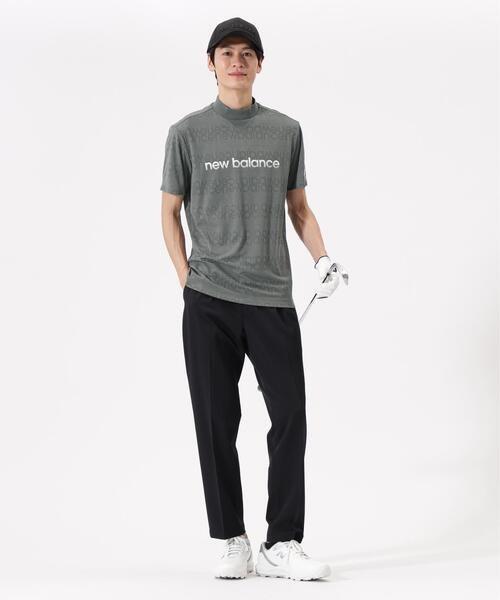 New Balance Golf(ニューバランスゴルフ)の「リフレクトロゴボーダー柄 ショートスリーブ モックネック プルオーバー (MENS)(Tシャツ/カットソー・メンズ・カーキ/ブラック/グレー系その他4・MEDIUM/X-LARGE/LARGE/XX-LARGE)」の17枚目の写真