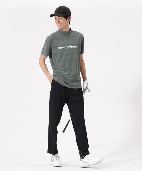 New Balance Golf(ニューバランスゴルフ)の「リフレクトロゴボーダー柄 ショートスリーブ モックネック プルオーバー (MENS)(Tシャツ/カットソー・メンズ・カーキ/ブラック/グレー系その他4・MEDIUM/X-LARGE/LARGE/XX-LARGE)」の18枚目の写真
