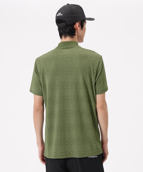 New Balance Golf(ニューバランスゴルフ)の「リフレクトロゴボーダー柄 ショートスリーブ モックネック プルオーバー (MENS)(Tシャツ/カットソー・メンズ・カーキ/ブラック/グレー系その他4・MEDIUM/X-LARGE/LARGE/XX-LARGE)」の21枚目の写真