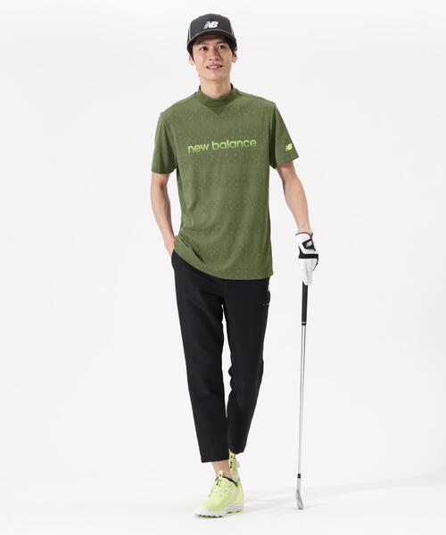 New Balance Golf(ニューバランスゴルフ)の「リフレクトロゴボーダー柄 ショートスリーブ モックネック プルオーバー (MENS)(Tシャツ/カットソー・メンズ・カーキ/ブラック/グレー系その他4・MEDIUM/X-LARGE/LARGE/XX-LARGE)」の22枚目の写真