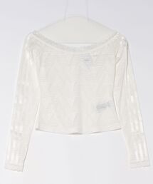 セール】ADIDAS アディダス W LACE BARDOT LS ロングスリーブ KD0350
