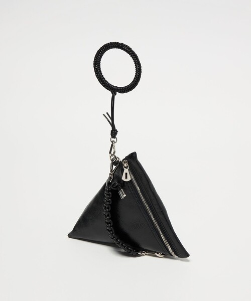 ITTI（イッチ）の「【別注】＜ITTI for ASTRAET＞TRIANGLE 2WAY HANDL バッグ（ハンドバッグ・レディース・ブラック・FREE）」の9枚目の写真