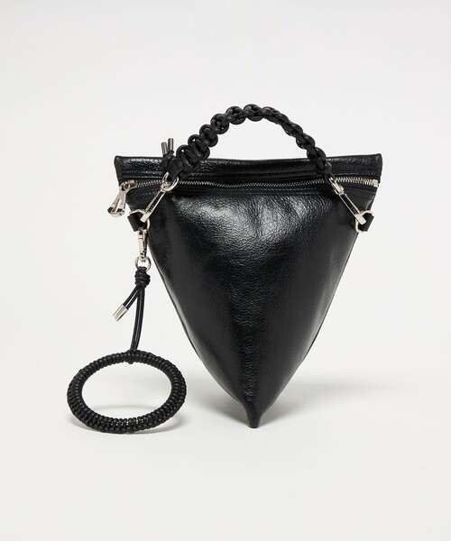 ITTI（イッチ）の「【別注】＜ITTI for ASTRAET＞TRIANGLE 2WAY HANDL バッグ（ハンドバッグ・レディース・ブラック・FREE）」の2枚目の写真