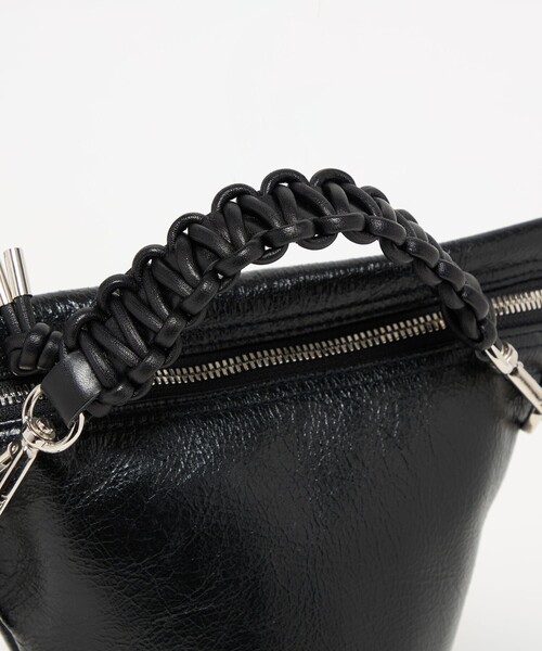 ITTI（イッチ）の「【別注】＜ITTI for ASTRAET＞TRIANGLE 2WAY HANDL バッグ（ハンドバッグ・レディース・ブラック・FREE）」の3枚目の写真