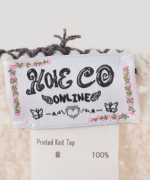 Oriens JOURNAL STANDARD(オリエンス ジャーナルスタンダード)の「【HOLECO/ホレコ】 Printed Knit Top(キャミソール・レディース・その他・FREE)」の5枚目の写真