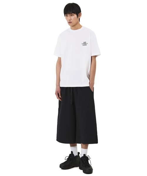 OY(オーワイ)の「『OY/オーワイ』CROSS PATCH SWEAT SHORTS/クロスパッチショートパンツ(スウェットパンツ・メンズ・ブラック/グレー・M/L)」の21枚目の写真