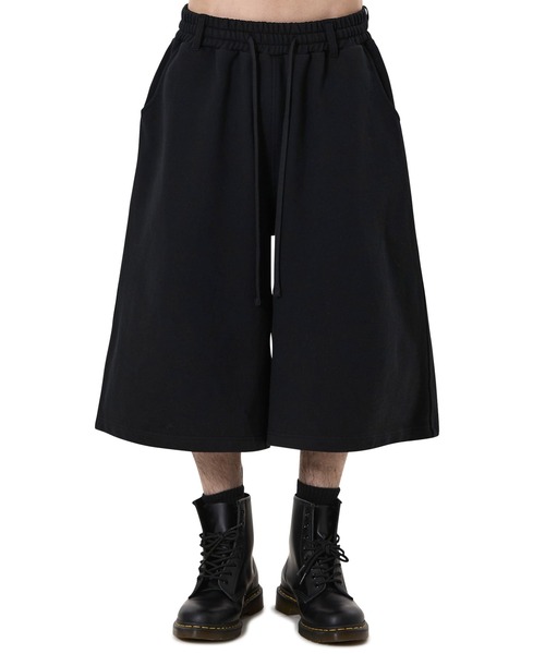 OY(オーワイ)の「『OY/オーワイ』CROSS PATCH SWEAT SHORTS/クロスパッチショートパンツ(スウェットパンツ・メンズ・ブラック/グレー・M/L)」の16枚目の写真