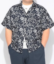 シャツ 半袖 メンズ 大きいサイズ FAT ANIMALS マリン&クジラ レギュラー B&T CLUB (ビーアンドティークラブ)