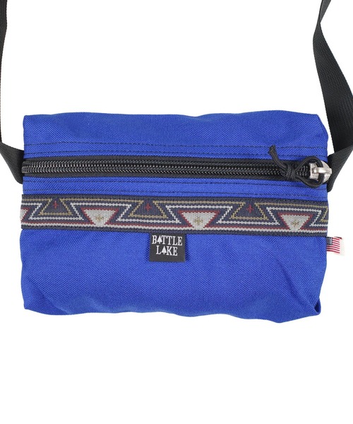 BATTLE LAKE（バトルレイク）の「【T18】【BATTLE LAKE/バトルレイク】RAINBOW FANNY PACK（ショルダーバッグ・メンズ・ブラック/オリーブ/タン/グリーン/ピンク/ブルー/パープル/マルーン/オレンジ・FREE）」の21枚目の写真