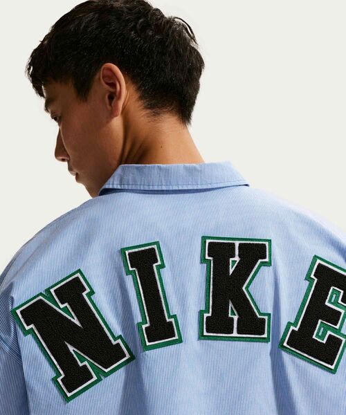 ナイキ ライフ メンズ ショートスリーブ ボタンダウン トップス / Nike