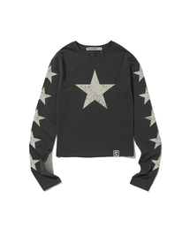 EXTRAORDINARY（エクストラオーディナリー）の「W STARLIGHT LS TEE CHARCOAL（Tシャツ/カットソー）」