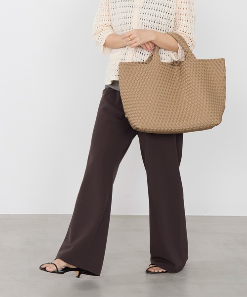 NAGHEDI(ナゲディ)の「【NAGHEDI】トートバッグ-St Barths Medium Tote(ショルダーバッグ・レディース・キャメル・M)」の9枚目の写真