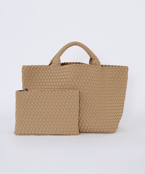NAGHEDI(ナゲディ)の「【NAGHEDI】トートバッグ-St Barths Medium Tote(ショルダーバッグ・レディース・キャメル・M)」の16枚目の写真