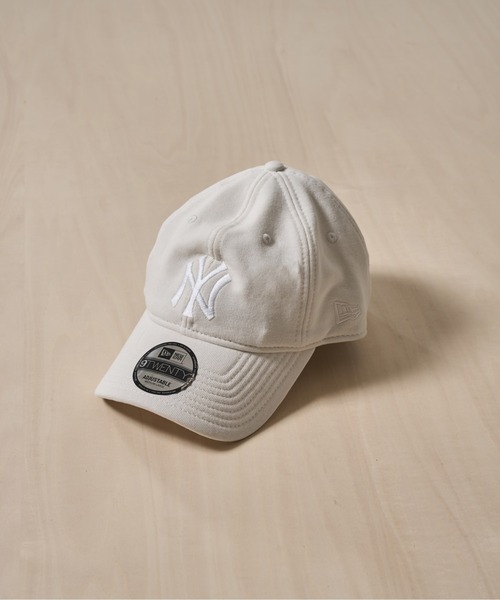 REMI RELIEF（レミレリーフ）の「REMI RELIEF（レミレリーフ）x NEW ERA(N.Y)（キャップ・メンズ・ホワイト/ブラック・FREE）」の2枚目の写真