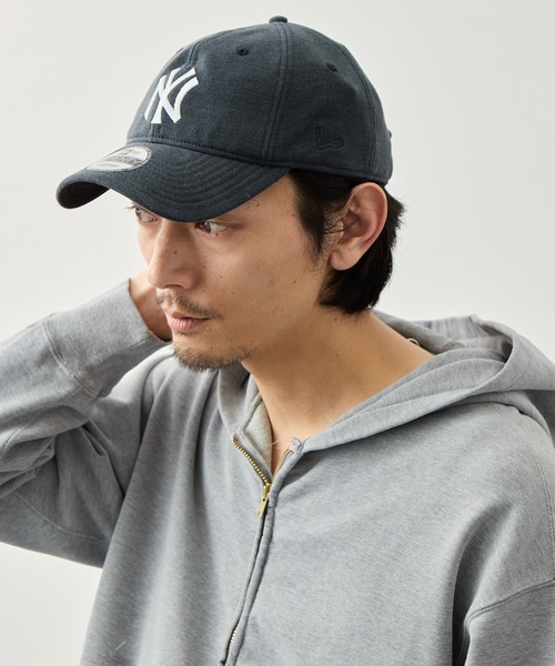 REMI RELIEF（レミレリーフ）の「REMI RELIEF（レミレリーフ）x NEW ERA(N.Y)（キャップ・メンズ・ホワイト/ブラック・FREE）」の5枚目の写真
