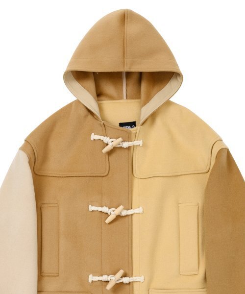 AJOBYAJO（アジョバイアジョ）の「Oversized Wool Mixed Duffle Coat [BEIGE]（チェスターコート・レディース・その他・FREE）」の2枚目の写真