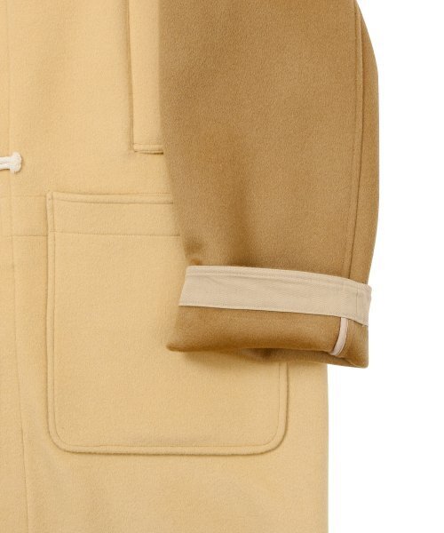 AJOBYAJO（アジョバイアジョ）の「Oversized Wool Mixed Duffle Coat [BEIGE]（チェスターコート・レディース・その他・FREE）」の4枚目の写真