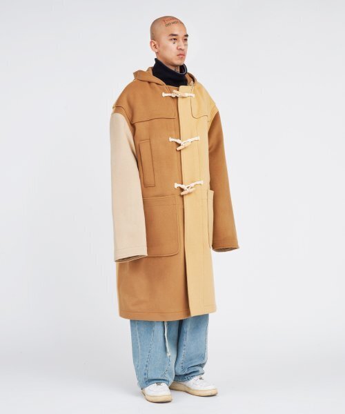 AJOBYAJO（アジョバイアジョ）の「Oversized Wool Mixed Duffle Coat [BEIGE]（チェスターコート・レディース・その他・FREE）」の8枚目の写真
