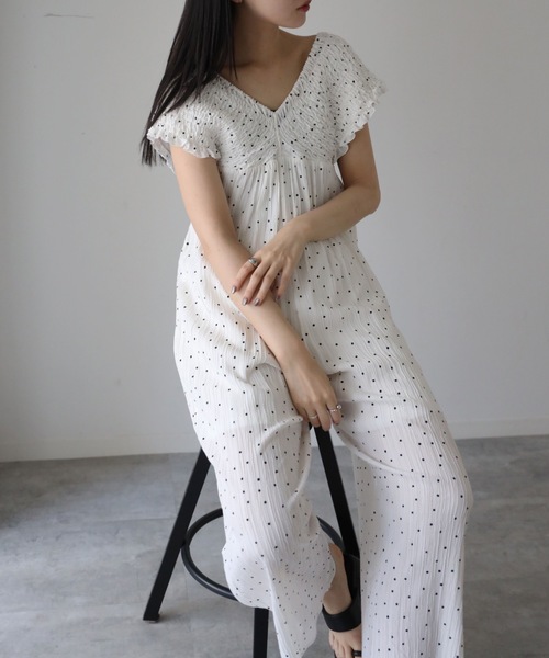 model：164cm. 着用サイズ：FREE