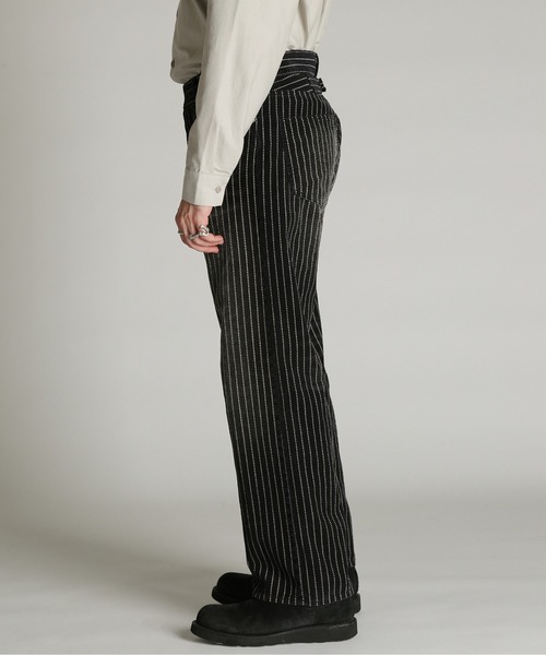 Schott(ショット)の「Schott/ショット/INDIGO CORDUROY PANTS/インディゴ コーデュロイ パンツ(その他パンツ・メンズ・ブラック/インディゴブルー・34/32/30/36)」の17枚目の写真