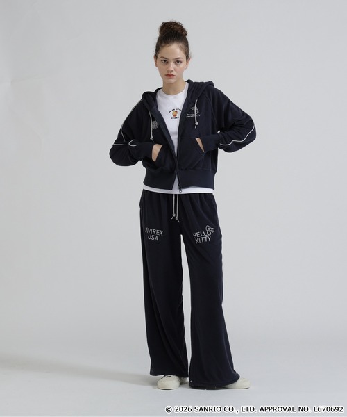 AVIREX（アヴィレックス）の「《AVIREX×HELLO KITTY》PILE PANTS（その他パンツ・レディース・ライトブラウン/ネイビー・S/M）」の12枚目の写真