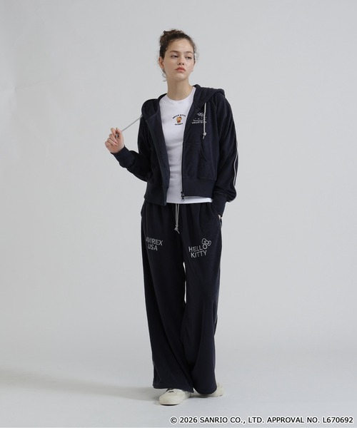 AVIREX（アヴィレックス）の「《AVIREX×HELLO KITTY》PILE PANTS（その他パンツ・レディース・ライトブラウン/ネイビー・S/M）」の13枚目の写真