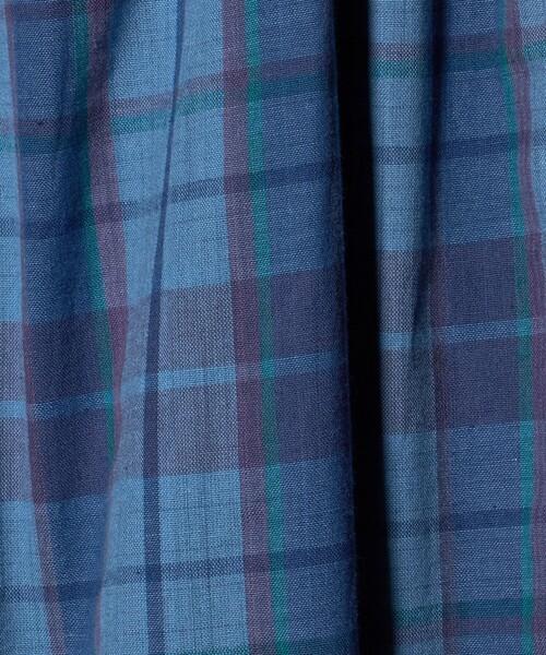 Steven Alan(スティーブンアラン)の「<IKORRE PARIS>DRESS IN MADRAS/ワンピース(ワンピース・レディース・ロイヤルブルー/レッド・2)」の8枚目の写真