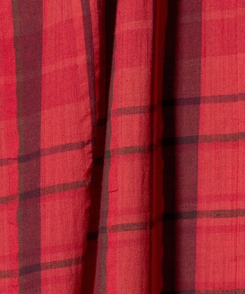 Steven Alan(スティーブンアラン)の「<IKORRE PARIS>DRESS IN MADRAS/ワンピース(ワンピース・レディース・ロイヤルブルー/レッド・2)」の10枚目の写真