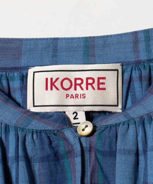 Steven Alan(スティーブンアラン)の「<IKORRE PARIS>DRESS IN MADRAS/ワンピース(ワンピース・レディース・ロイヤルブルー/レッド・2)」の11枚目の写真