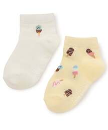 petit main | GIRLS吸水速乾ソックス2P(ソックス/靴下)