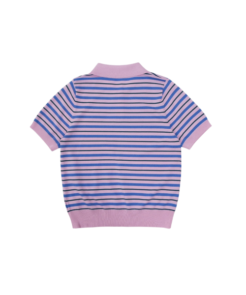 MONBIRDIE GOLF（モンバーディーゴルフ）の「レアマルチプルポロニット PINK（ニット/セーター・レディース・PINK・FREE）」の2枚目の写真