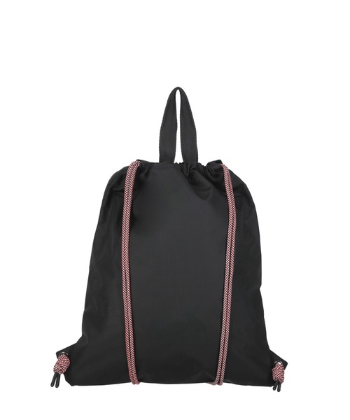 ELLEgirl(エルガール)の「HUNTER TRAVEL DRAWSTRING BACKPAC(バックパック/リュック・レディース・ホワイト/ブラック・FREE)」の3枚目の写真