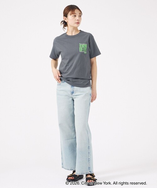 GOOD ROCK SPEED(グッドロックスピード)の「【GOOD ROCK SPEED / グッドロックスピード】NYC T-Shirt/ロゴ/Tシャツ/半袖【WEB限定】(Tシャツ/カットソー・レディース・ホワイト/スミクロ/ピンク/ホワイト系その他・フリー)」の12枚目の写真