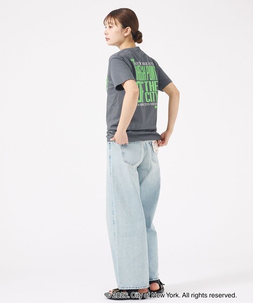 GOOD ROCK SPEED(グッドロックスピード)の「【GOOD ROCK SPEED / グッドロックスピード】NYC T-Shirt/ロゴ/Tシャツ/半袖【WEB限定】(Tシャツ/カットソー・レディース・ホワイト/スミクロ/ピンク/ホワイト系その他・フリー)」の13枚目の写真