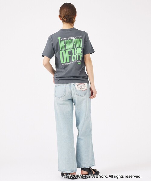 GOOD ROCK SPEED(グッドロックスピード)の「【GOOD ROCK SPEED / グッドロックスピード】NYC T-Shirt/ロゴ/Tシャツ/半袖【WEB限定】(Tシャツ/カットソー・レディース・ホワイト/スミクロ/ピンク/ホワイト系その他・フリー)」の14枚目の写真