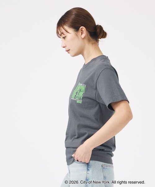 GOOD ROCK SPEED(グッドロックスピード)の「【GOOD ROCK SPEED / グッドロックスピード】NYC T-Shirt/ロゴ/Tシャツ/半袖【WEB限定】(Tシャツ/カットソー・レディース・ホワイト/スミクロ/ピンク/ホワイト系その他・フリー)」の16枚目の写真