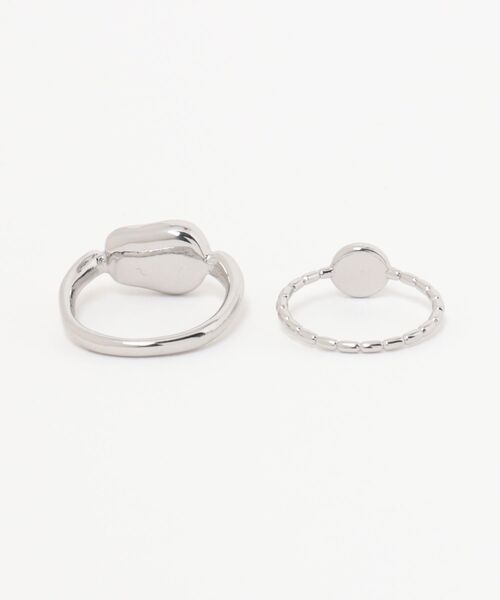 GOLDY（ゴールディ）の「【GOLDY】ダルメシアン×カラーストーン セットリング 5260403（リング・レディース・ライム/ワイン/ライトブルー・FREE）」の4枚目の写真
