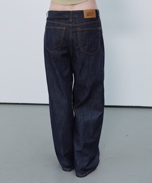 FRIVER07（フリバー07）の「Summer string nonfade denim pants [FRSP06DP01]_Indigo（デニムパンツ・レディース・インディゴブルー・SMALL/MEDIUM）」の3枚目の写真