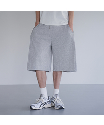 GCLIP（ジクリップ）の「ストリングバンディングサイドピンタックバミューダトレーニングスウェットショートパンツ3カラー（その他パンツ）」