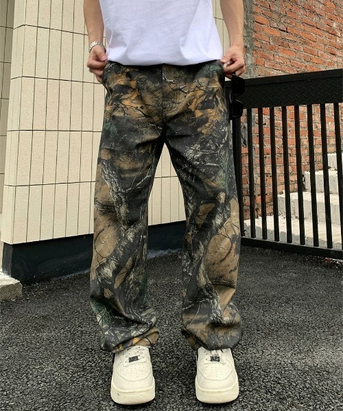 link lot（リンクロット）の「カモフラ総柄プリントペインターパンツ（その他パンツ・メンズ・カモフラージュ・L/M）」の5枚目の写真